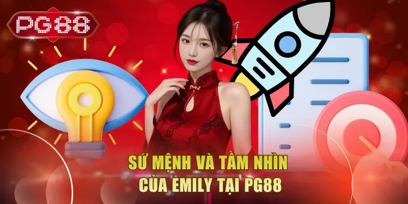 Sứ mệnh và tầm nhìn của Emily tại PG88